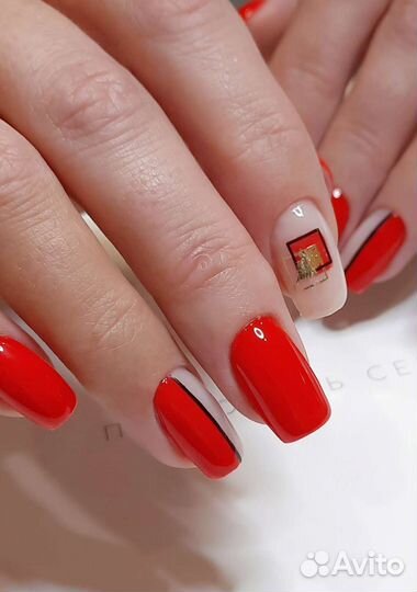 Маникюр гель лак