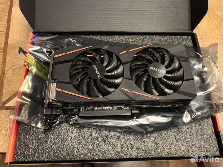 Видеокарта Gigabyte RX580 8G gaming