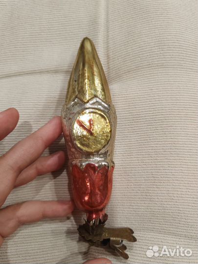 Редкая елочная игрушка СССР