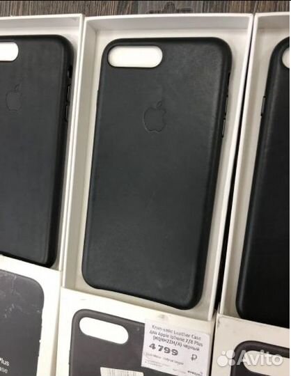 Чехол для iPhone 7 8 plus оригинал кожа новый
