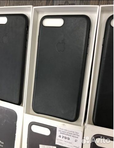 Чехол для iPhone 7 8 plus оригинал кожа новый