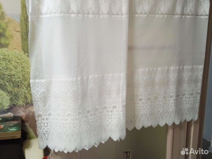 Занавеска тюль новая