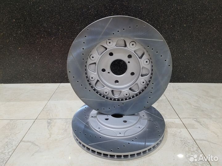 Передние опорные диски на lexus GS350 FS sport