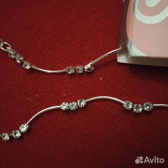 Кулон браслет и серьги