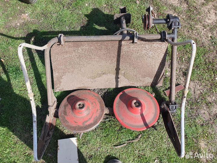 Роторная косилка на мотоблок заря