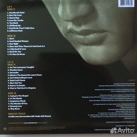 Виниловая пластинка Elvis Presley ELV1S - 30 #1 hi