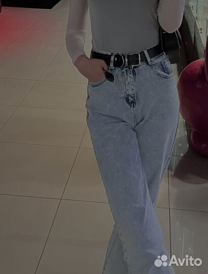 Джинсы прямые трубы 42 р