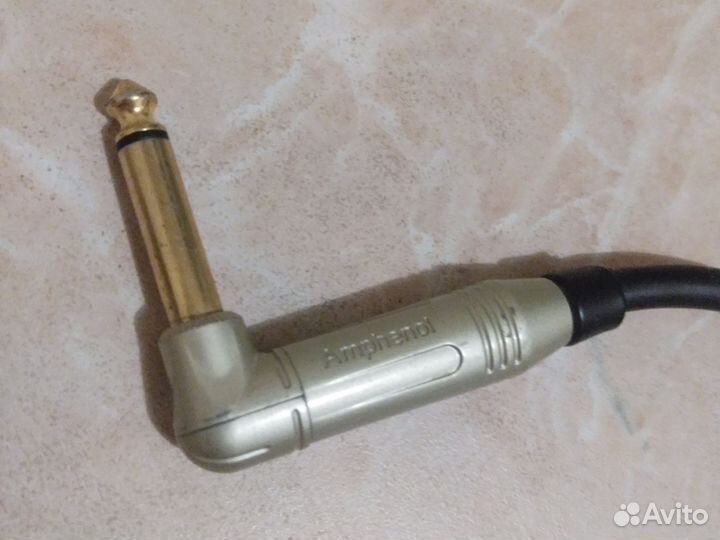 Кабель для педалей эффектов джек-джек Amphenol