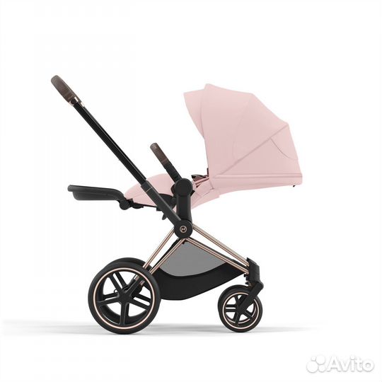 Коляска 2в1 Cybex Priam 4 Peach Pink