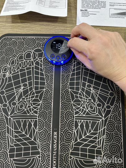 Массажер для ног электрический миостимулятор