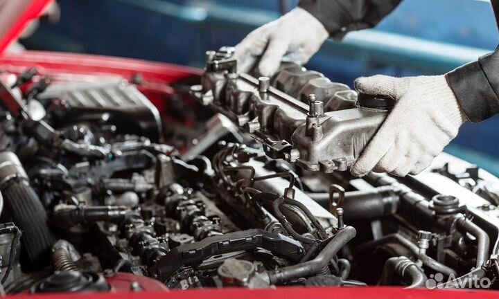 Ремонт дизельного двс Toyota LC Prado 120 2002-07