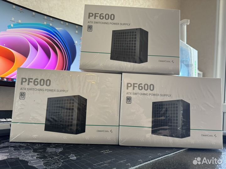 Блок питания deepcool PF600 ват новый