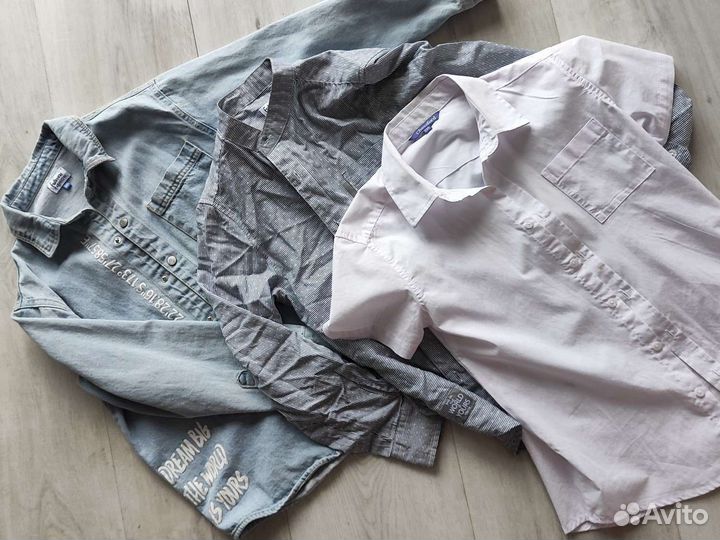 Рубашка для мальчика 134