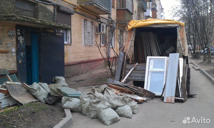 Вывоз мусора газель 13 кубов