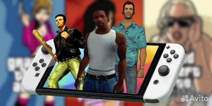 Привязка - GTA : The Trilogy - Nintendo Switch