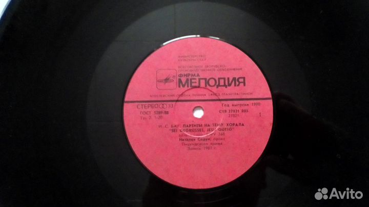 Орган Пицундского храма, Евангелие 2LP
