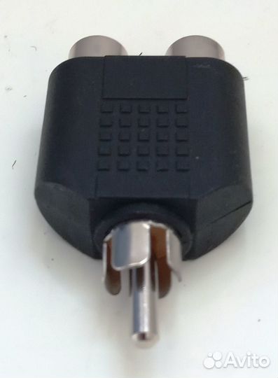 Переходник Rexant RCA (M) – RCA (2F), 100 шт