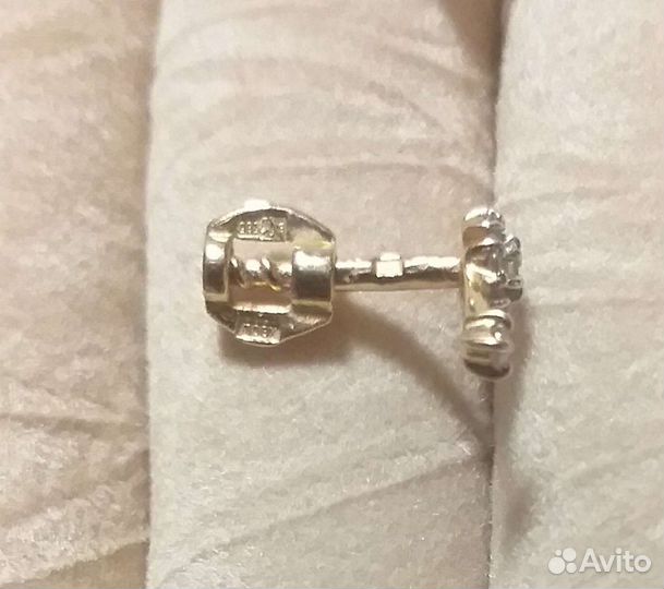 Золотые серьги