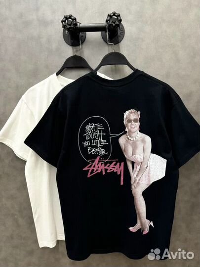 Футболка оверсайз Stussy