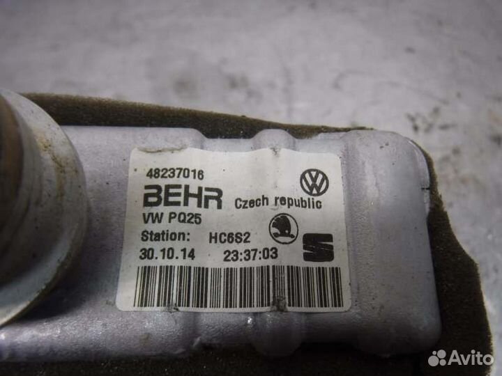 Радиатор отопителя Volkswagen Polo cfna 2011