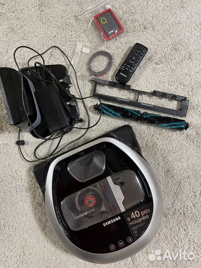 Робот пылесос samsung vr20r7260wc