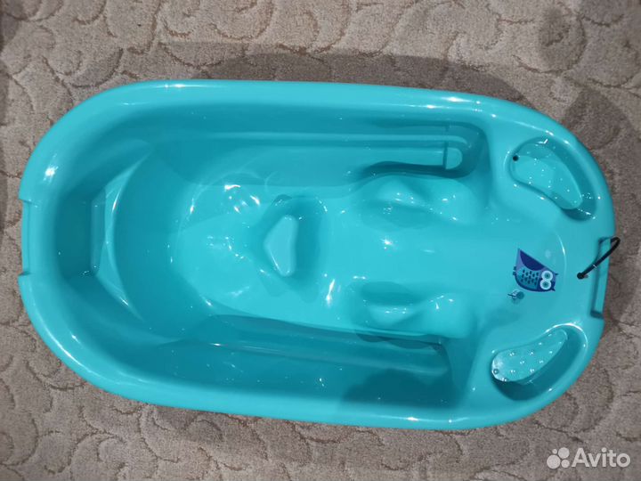 Детская ванночка для купания с горкой
