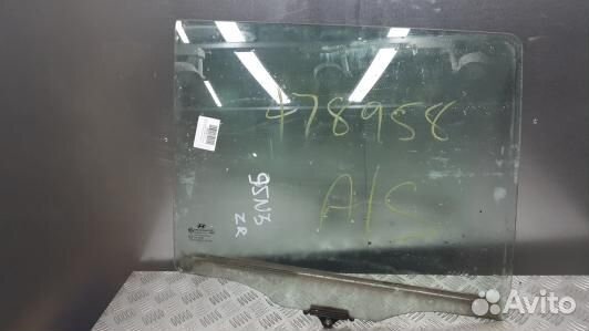 Стекло двери задней правой hyundai santa FE 2 (95N