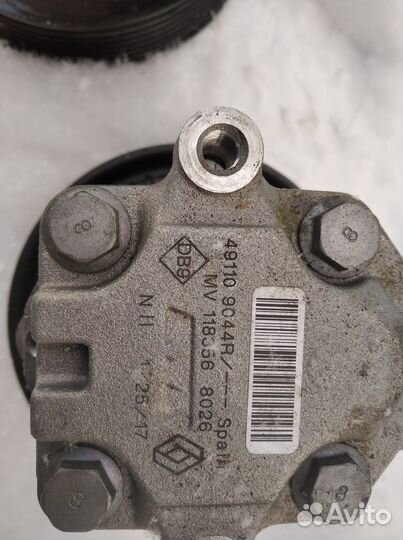 Рего логан сандеро насос гидроусилителя