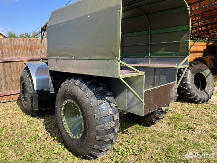 Вездеход-каракат Поморец 4x4 на заводской резине