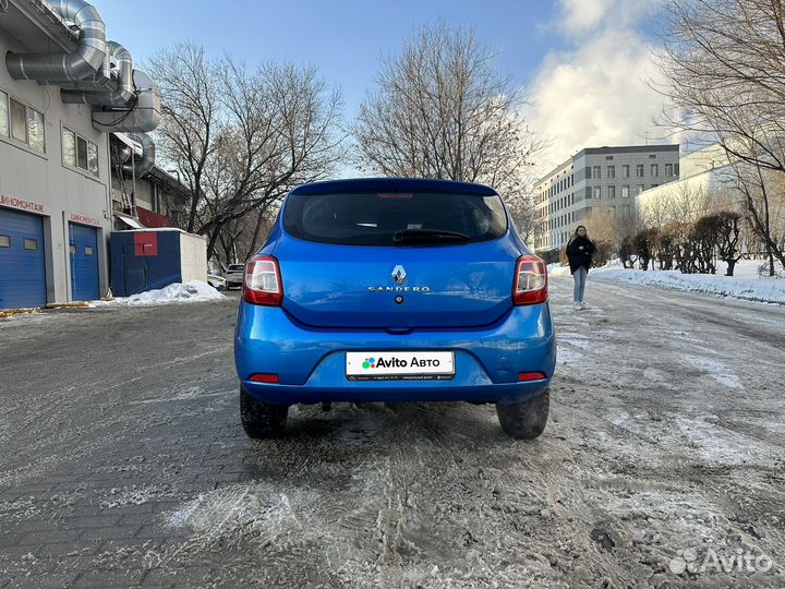 Renault Sandero 1.6 AT, 2019, 55 000 км