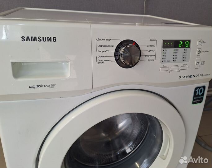 Стиральная машина Samsung 6 кг с гарантией
