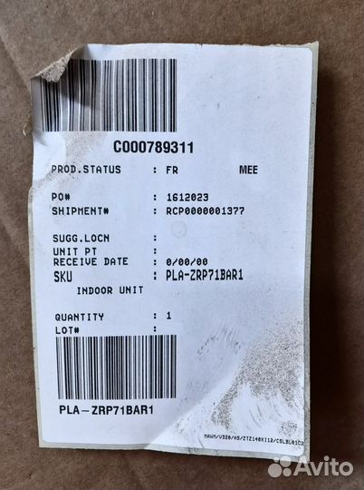 Кондиционер Mitsubishi новый