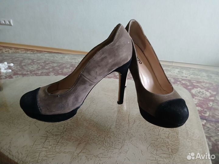 Туфли замшевые 36 размер