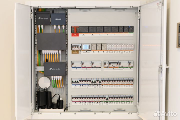 Умный дом. Сборка электрощитов, электромонтаж