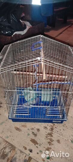 Клетка для попугая бу