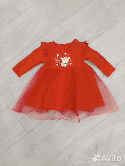 Платье для девочки 80