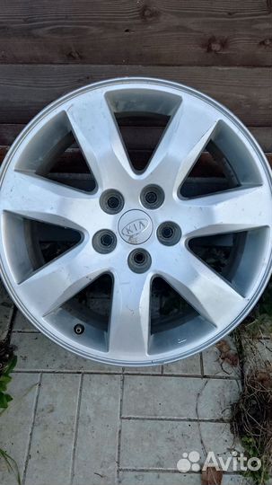 Литые диски R17 на KIA sorento