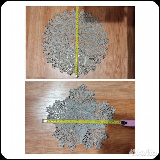 Салфетки вязаные крючком