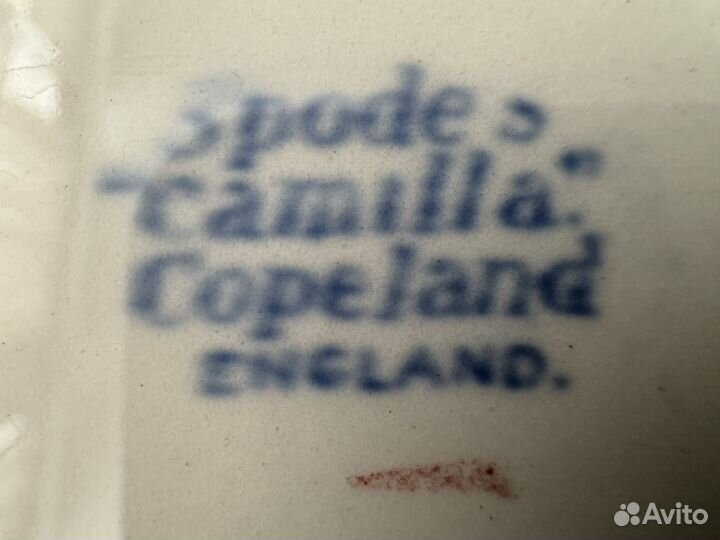 Шикарное Блюдо Spode's Camilla Англия Copland