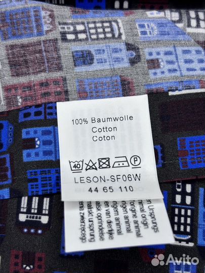 Рубашка мужская Van Laack XL 44 (17 1/2) Оригинал