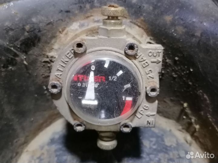 Газовый баллон под запаску для ваз 2108-2115