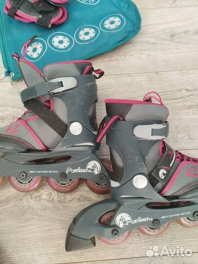 Раздвижные ролики К2 Marlee pro р-р 29-34