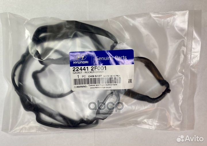 Прокладка клапанной крышки большая 224412F001 H