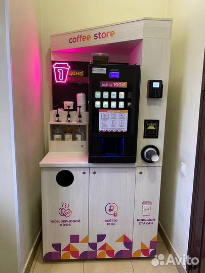 Кофейня самообслуживания с гарантией доходности