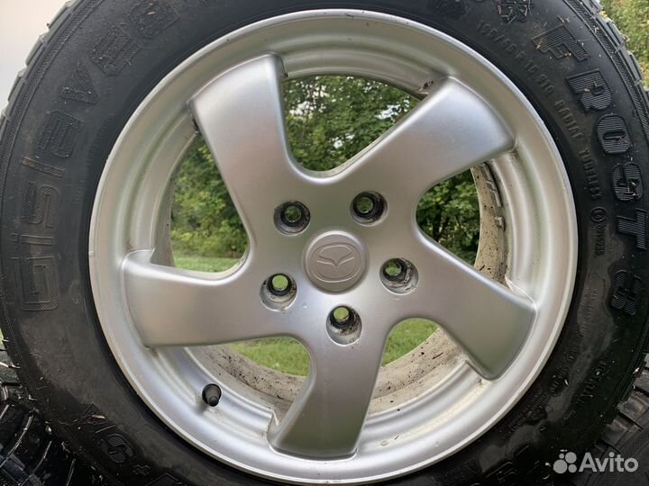 Диски литые mazda r15