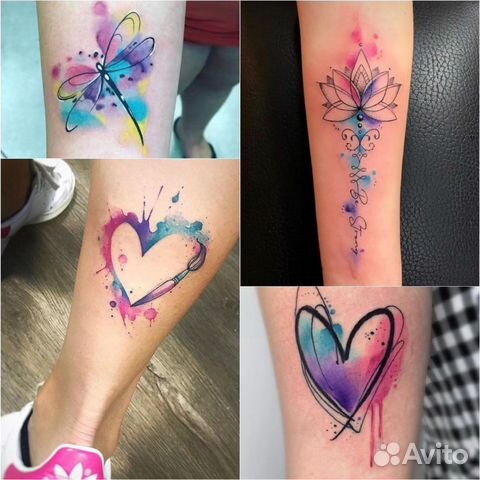 Модели на тату, мини татуировка