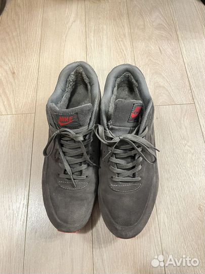 Зимние кроссовки nike с мехом