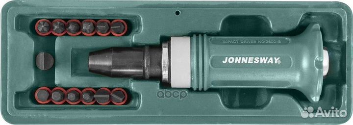 AG010138 отвертка ударная SL 5,6,8,10,12мм PH