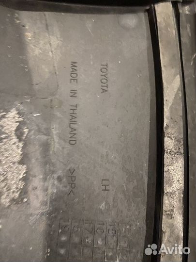 Расширители арок hilux revo 2015+