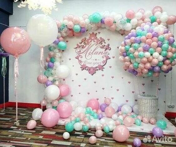 Оформление детских праздников, выписка, выпускной